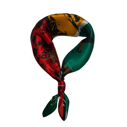 "Land Of Fete" Guyana Scarf
